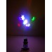 4W AC110V-240V LED Christmas Projector Moving Ration Lamp Laser Light 6 Changeable Light Pattern Lens